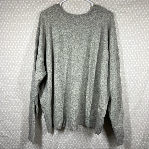 Free People Grey Luna Pullover Wool Blend Sweater - Picture 5 of 5